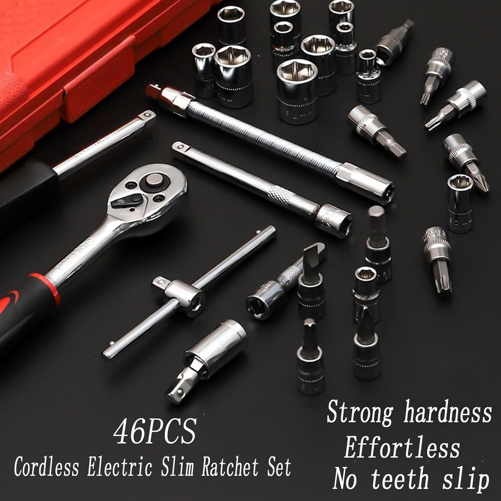 🎁Hot Sale 49% OFF🔧Cordless Slim Ratchet Set